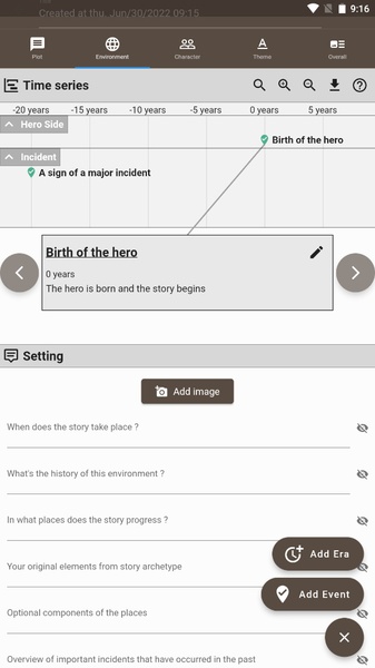 Story Plotter - Preview 5