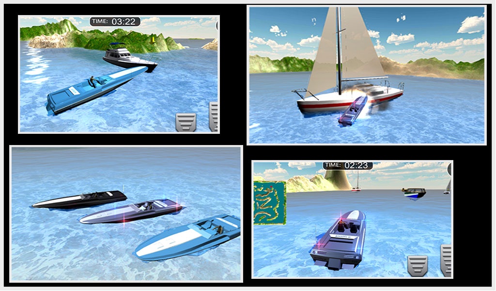 Emergency Police Boat Drive 3d - Preview 1