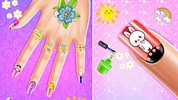 Nail polish game nail art screenshot 6