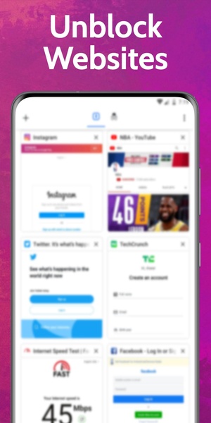 UPX Free VPN Private Browser - Preview 3
