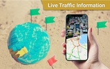 Live GPS Earth Camera Maps, Traffic & Navigation screenshot 4