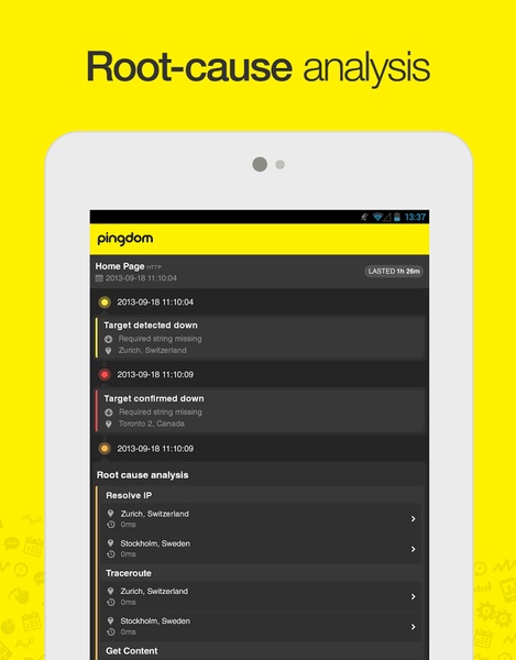 Pingdom - Preview 4