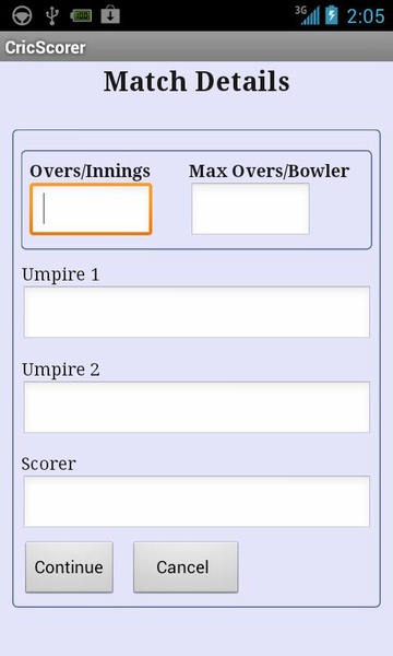 CricScorer Lite - Preview 2
