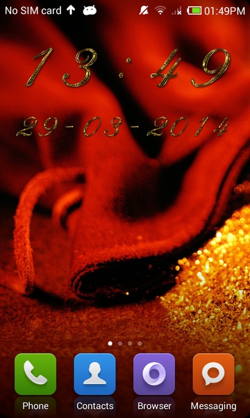 Gold Digital Clock - Preview 4