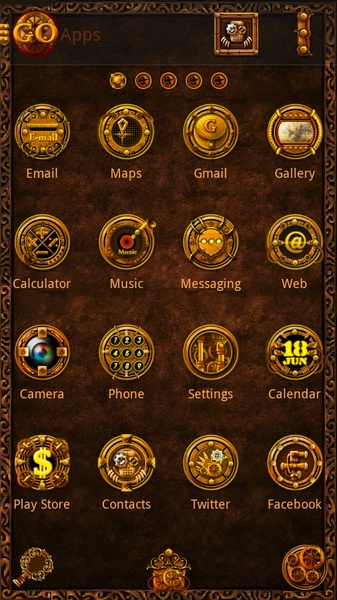 Punk GOLauncher EX Theme - Preview 5