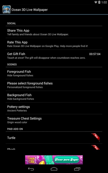 Ocean Live Wallpaper - Preview 1
