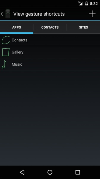 Gesture Shortcuts - Preview 4