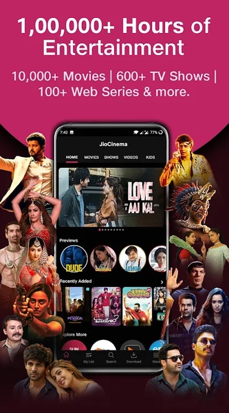 JioCinema for Android - Download the APK from Uptodown