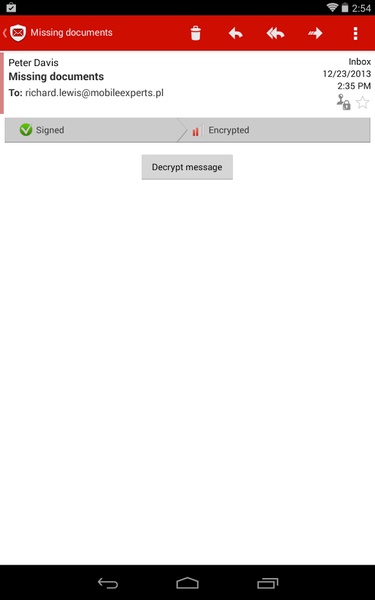 mySecureMail - Preview 4