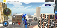 Police Robot Rope Hero screenshot 2