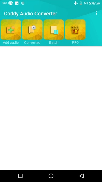 Coddy Audio Converter MP3 M4A AAC OGG FLAC WAV WMA - Preview 2