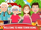 Mini town : home family game screenshot 6