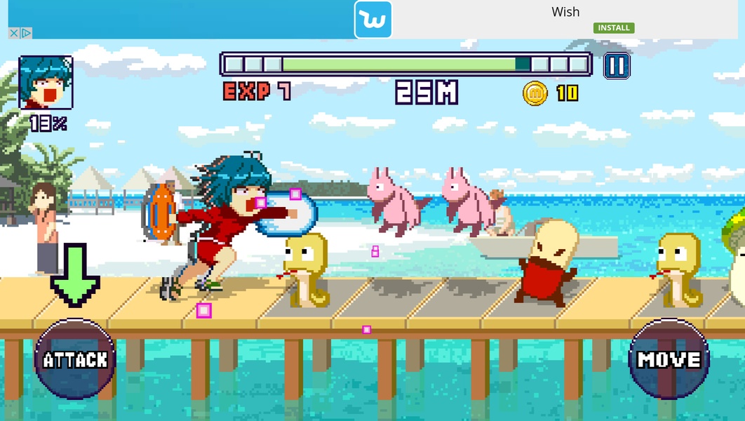 Maldives Friends : Pixel Flappy Fighter - Preview 1