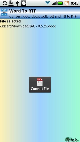 Convert Word To RTF - Preview 4