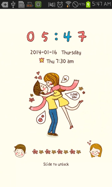 GO Locker U AND I Theme - Preview 2