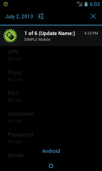 SIMPLE Mobile Data Settings - Preview 2