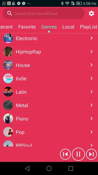 FreeMusicPlayer - Preview 4