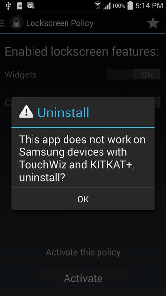 Lockscreen Policy - Preview 7