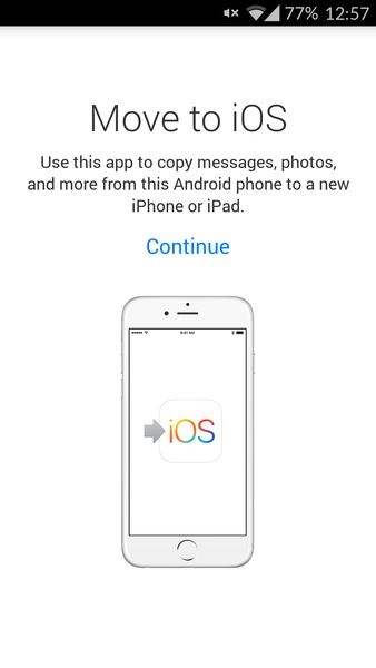 Move to iOS - Preview 7