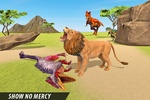 Lion vs Dinosaur Animal Fight screenshot 2