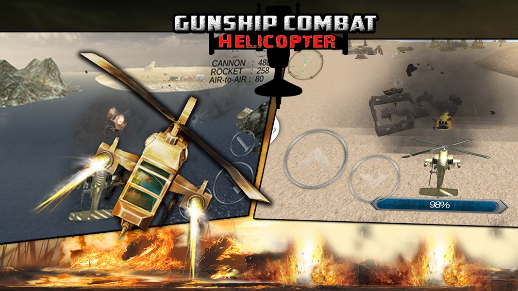 Gunship Combat Helicopter War - Preview 6
