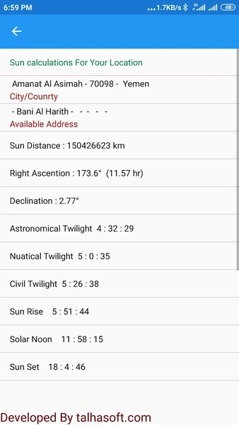 SunCalc - Preview 1