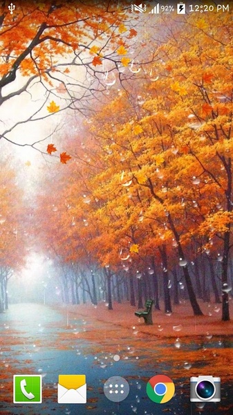 Maple Droplets Live Wallpaper - Preview 7