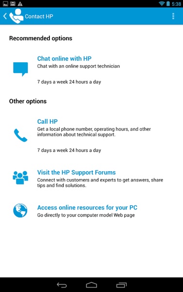 HP Support Assistant - Preview 1
