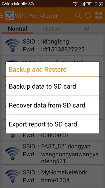 WiFi Pwd Viewer - Preview 3