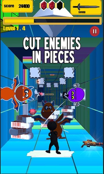Stickman Run 4D - Preview 4