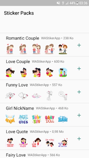 Love Sticker Packs For WhatsApp - Preview 4