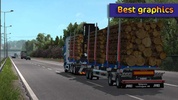 Truck Simulator Wood Transport screenshot 2
