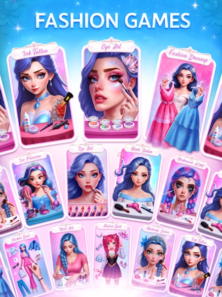 Fashion Games Makeup Makeover for Android - Download the APK from Uptodown