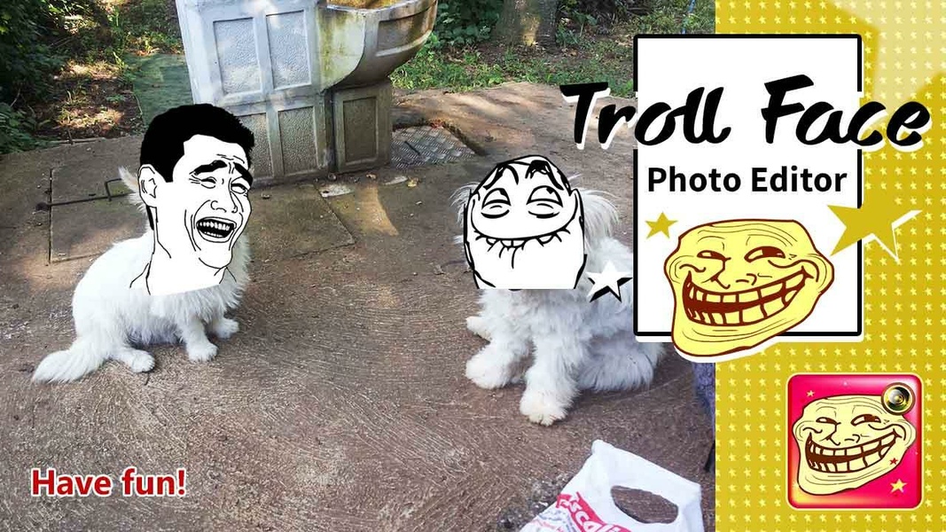 Troll Face Camera - Funny Pics Photo Editor for ProCamera