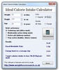 Ideal Calorie Intake Calculator screenshot 1