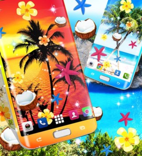 Tropical live wallpaper - Preview 2