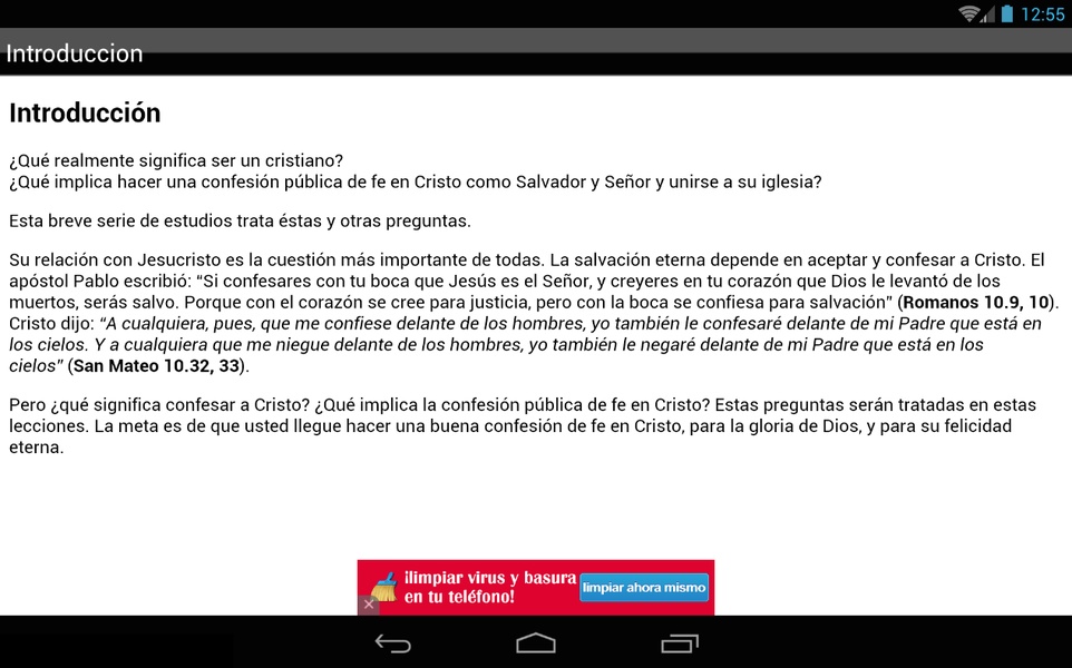 Confesar a Cristo - Preview 1