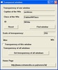 Transparent Windows Tool screenshot 1