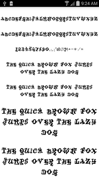 50 Free Fonts - Preview 4