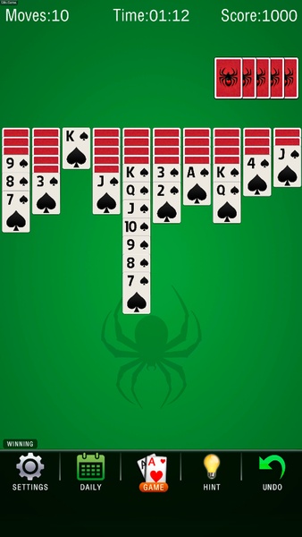 Spider Solitaire for Android - Download the APK from Uptodown