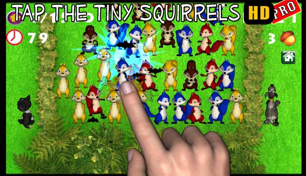 Tap The Tiny Squirrels HD Pro - Preview 8