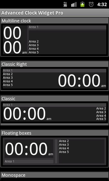 Advanced Clock Widget - Preview 2