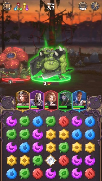 Deck Heroes: Puzzle RPG - Preview 1