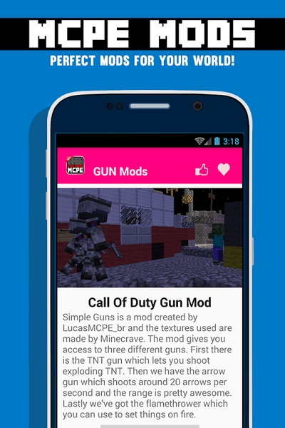GUN MOD MCPE - Preview 1