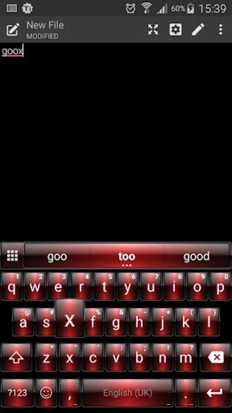 Theme Dusk Red for Emoji Keyboard - Preview 5