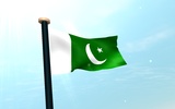Pakistán Bandera 3D Libre screenshot 7