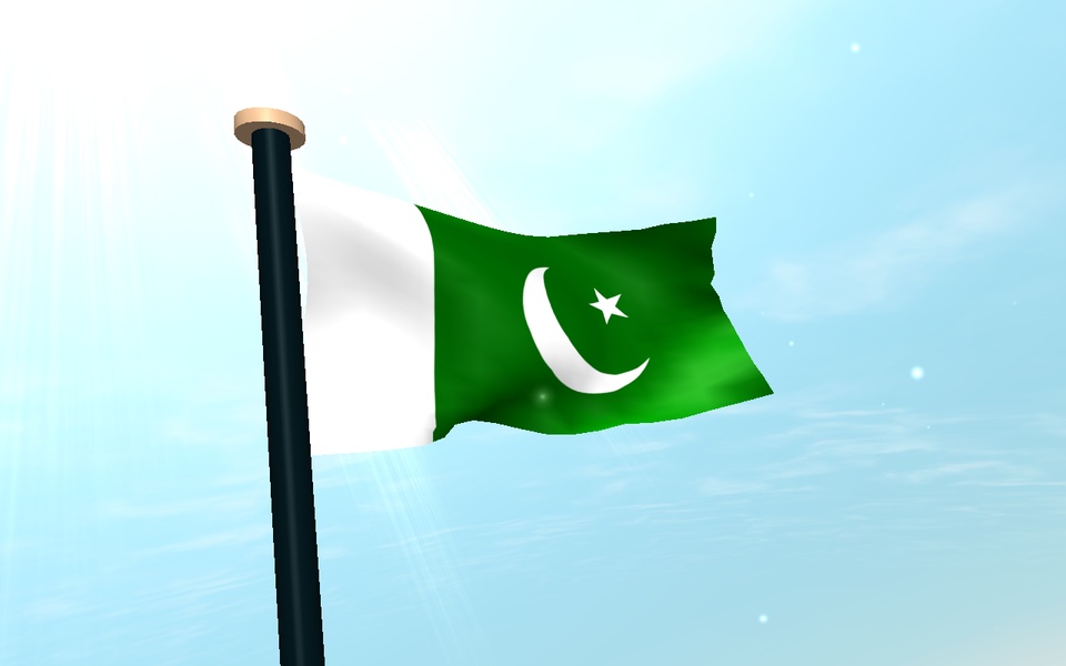 Pakistan Flag 3D Free - Preview 7