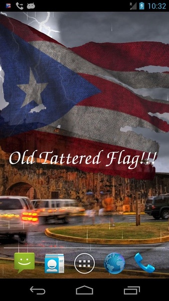 3D Puerto Rico Flag LWP - Preview 1