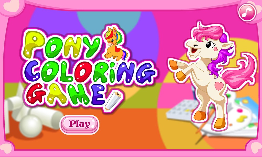 Pony Coloring Game - Preview 4