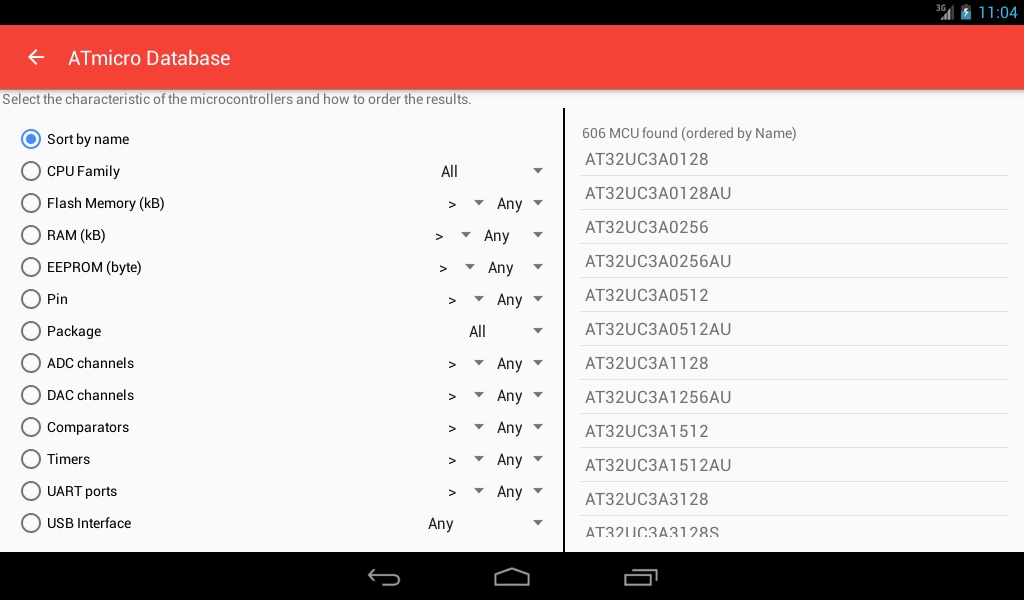ATmicro Database - Preview 1